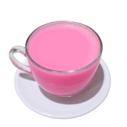 น้ำเต้าหู้นมชมพู