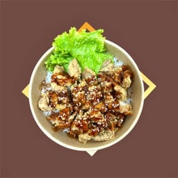 ข้าวไก่ทอดซอสเกาหลี By แคน