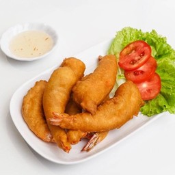 กุ้งชุบแป้งทอด