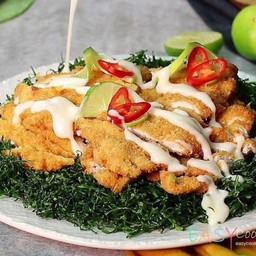 ไก่ครีมมะนาว