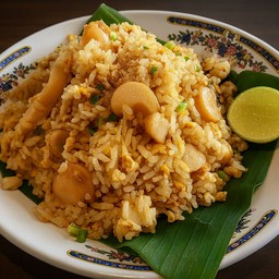 ข้าวผัดไส้กรอก