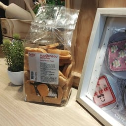 ขนมปังกรอบ รสกระเทียม (ถุง)