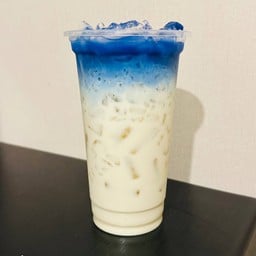 อัญชันนมสด