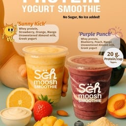 Sunny kick (Protein yogurt smoothie)