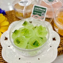 วุ้นกรอบสอดไส้เปลือกส้มโอ