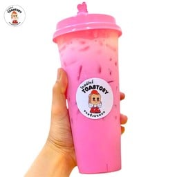 นมชมพูเย็น