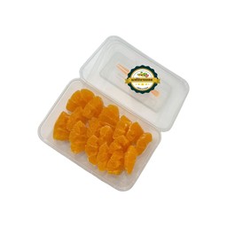 ส้มเขียวหวานแกะเปลือกหั่นพร้อมทาน