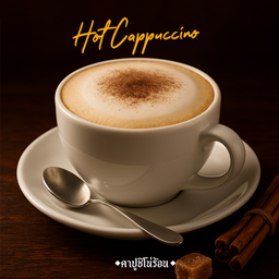 คาปูชิโน่(ดอยชาว) ร้อน