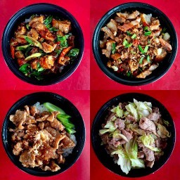 เจ๊บีตามสั่ง กะเพราพริกแห้ง (ปริมาณคับกล่อง ลองสั่งดูเลยจ้า)