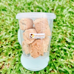 ขนมทองก้อน รสกะทิ+ฝอยทอง
