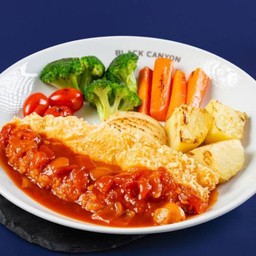 สเต็กปลาทอดซอสมารินาร่า