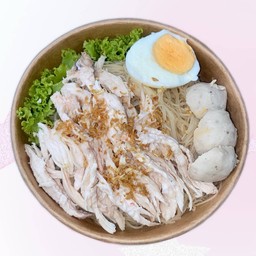 นะมัตร์หมี่ไก่ & ลูกชิ้นนึ่งน้ำจิ้มซีฟู้ด