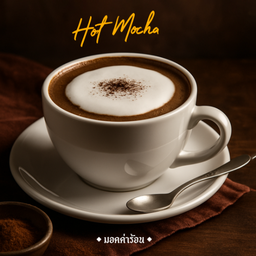 มอคค่า (ขี้ชะมด )ร้อน