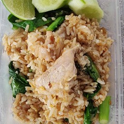 ข้าวผัดหมูชิ้น