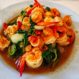 กระเพรากุ้ง