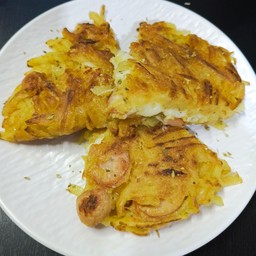 แพนเค้ก มันฝรั่ง ชีส