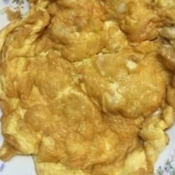 ไข่เจียวราดข้าว