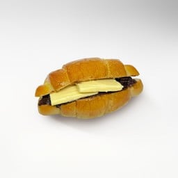 ปังเกลือเนยถั่วแดง