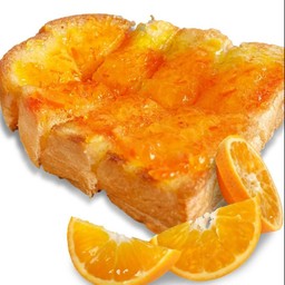 ขนมปังเนยนมหน้าแยมส้ม