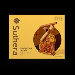 ทองม้วนกรอบ รสน้ำผึ้ง (กล่อง)