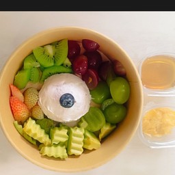 กรีกโยเกิร์ตชุดผลไม้เล็ก