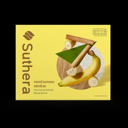 ทองม้วนกรอบ รสกล้วย (กล่อง)