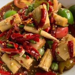 ตำหน่อไม้ปลาร้า