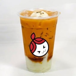 ชาไทยคาราเมลไลซ์โมจิ🍮🍡