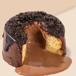 Chocolate Chiffon with Choco cheese creme