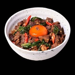 กะเพราเนื้อตุ๋น