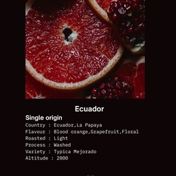 Ecuador(Single origin)