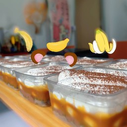 Banoffee caramel pie