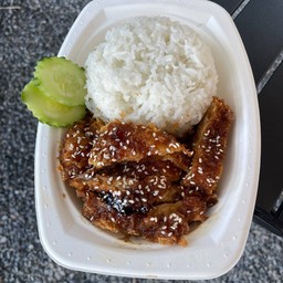 ข้าวไก่กรอบเทอริยากิ