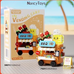 เลโก้ ร้านรถเข็น บาบีคิว  BBQ