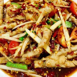 ตำตีนไก่