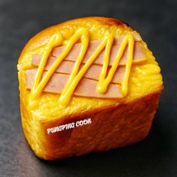 ปังปิ้งไส้เเฮมซอสมายองเนสรสชีส