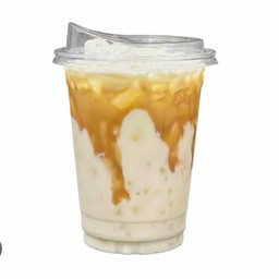 นมสดคาราเมล แก้ว 16 oz