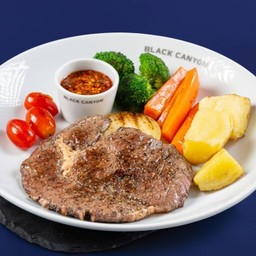 สเต็กเนื้อนิวซีแลนด์จิ้มแจ่ว