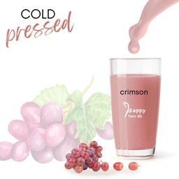 องุ่นคิมสัน สกัดเย็น 100%