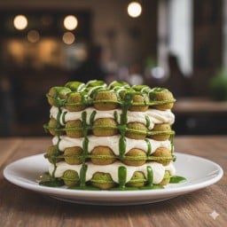 วาฟเฟิลชาเขียว