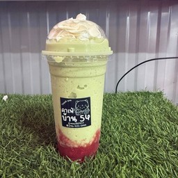 ชาเขียว สตอเบอร์รี่ปั่น
