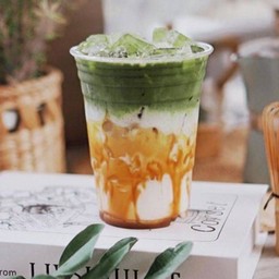 คาราเมลมัทฉะลาเต้