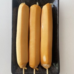 (A112) ไส้กรอกหนังกรอบจัมโบ้