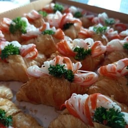 ไข่อุ่นเบเกอรี่Homemade ทาร์ตครัวซองค์🥐