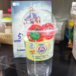 อุ้ยน้ำผลไม้สดปั่น