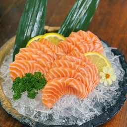 Salmon sashimi 15 ชิ้น