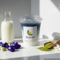 ชาเขียวอัญชันลาเต้ (Classic)