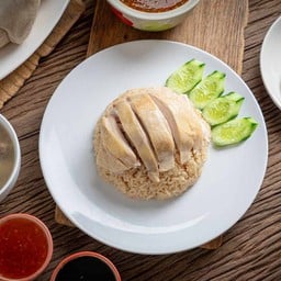 ข้าวมันไก่ฮาลาล สถานีข้าวมันไก่ต้นตำรับ(สูตรไหหลำ) ถ.มิตรไมตรี ต้นตำรับไหหลำ-หนองจอก ถนนมิตรไมตรี