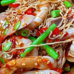 ตำมาม่าทะเล