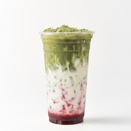 สตอเบอรี่มัทฉะลาเต้